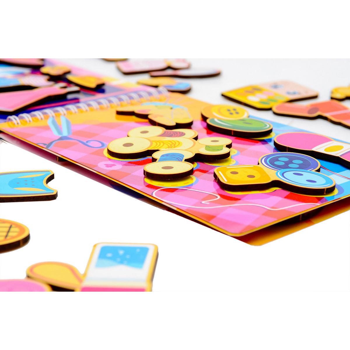 Настольная игра PuzzleOK Альбом для девочек Разноцветный (SR-113-N-285) - фото 2 Настольная игра PuzzleOK Альбом для девочек Разноцветный (SR-113-N-285) - фото 2