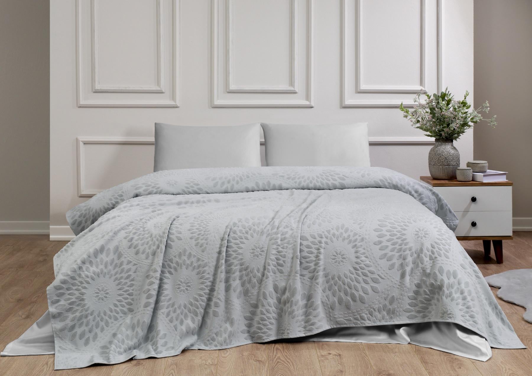Простынь махровая Tivolyo Home Lotus gri 160x220 см полуторная (2000022284246) Простынь махровая Tivolyo Home Lotus gri 160x220 см полуторная (2000022284246)