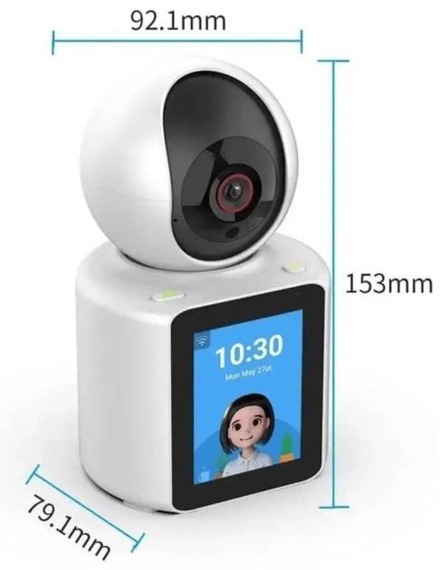 Камера відеоняня ICSEE настільна 3 МП з Wi-Fi підключенням Білий (V1-20C) - фото 10 Камера відеоняня ICSEE настільна 3 МП з Wi-Fi підключенням Білий (V1-20C) - фото 10