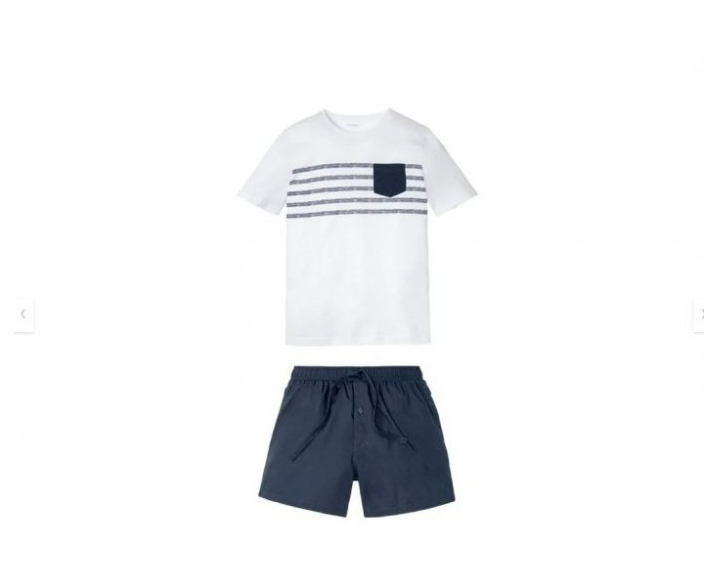 Пижама Livergy 138K S Синий/Белый (138K/S)