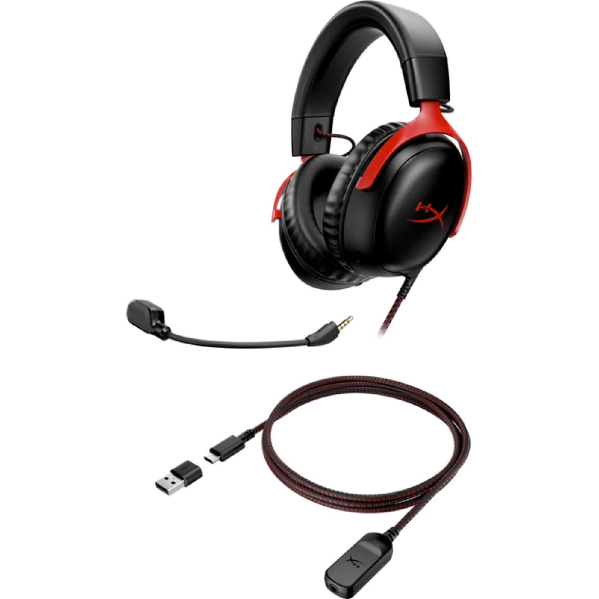 Наушники HyperX Cloud III Black/Red (23929274) - фото 2