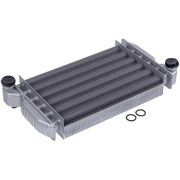 Теплообменник первичный для газового котла Baxi Eco 3/Four/Fortech/Westen Pulsar D 14-24 кВт атмо 5677660 (00000049205)