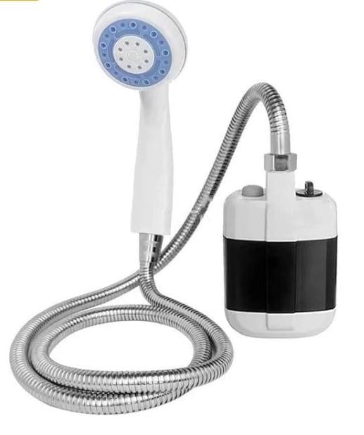 Туристический душ от аккумулятора Gotel Q16H портативный производный душ с насосом - фото 2 Туристический душ от аккумулятора Gotel Q16H портативный производный душ с насосом - фото 2