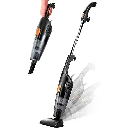 Пылесос вертикальный Deerma Corded Hand Stick Vacuum Cleaner DX115C Black - фото 2