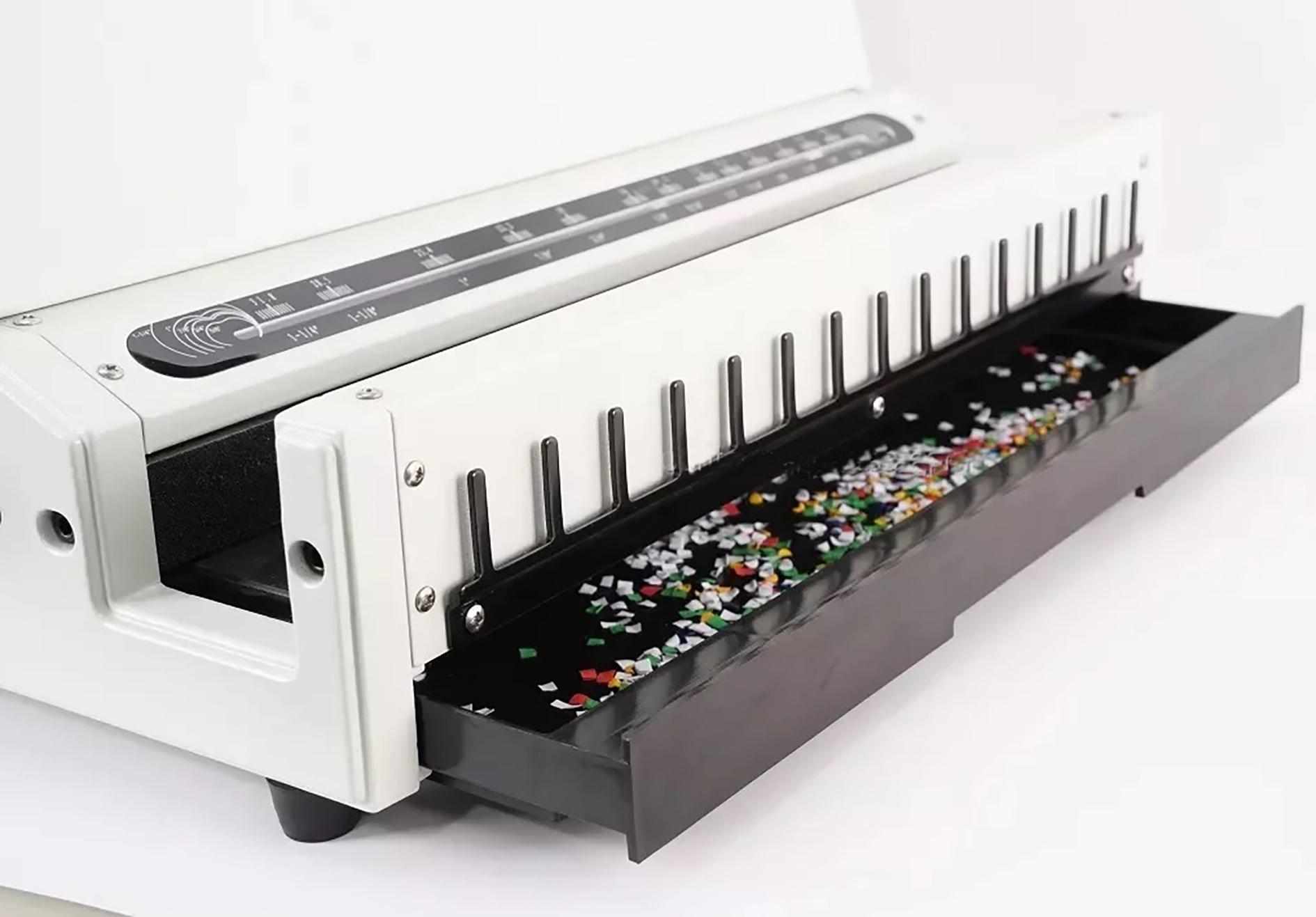 Перфобиндер на металлическую пружину W600A шагом 3:1 - фото 5 Перфобиндер на металлическую пружину W600A шагом 3:1 - фото 5