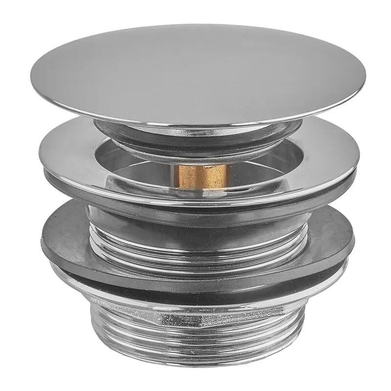 Клапан донный Zerix BV-08 Click-Clack 1 1/2" для ванны Хром глянцевый (ZX6025) Клапан донный Zerix BV-08 Click-Clack 1 1/2" для ванны Хром глянцевый (ZX6025)