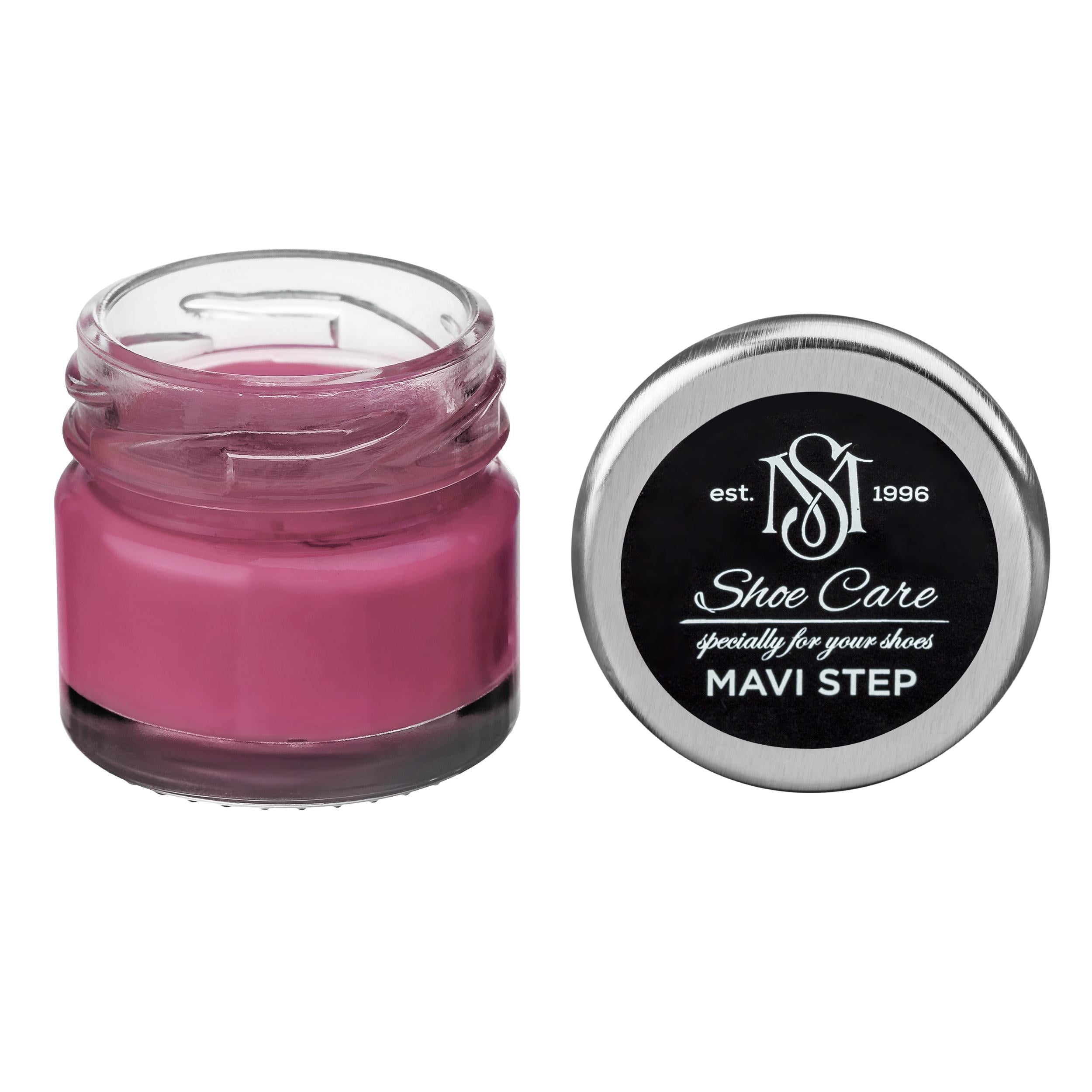 Крем для обуви и кожи Mavi Step Creme de Beaute 25 мл Ярко-розовый (C01/160/025) Крем для обуви и кожи Mavi Step Creme de Beaute 25 мл Ярко-розовый (C01/160/025)