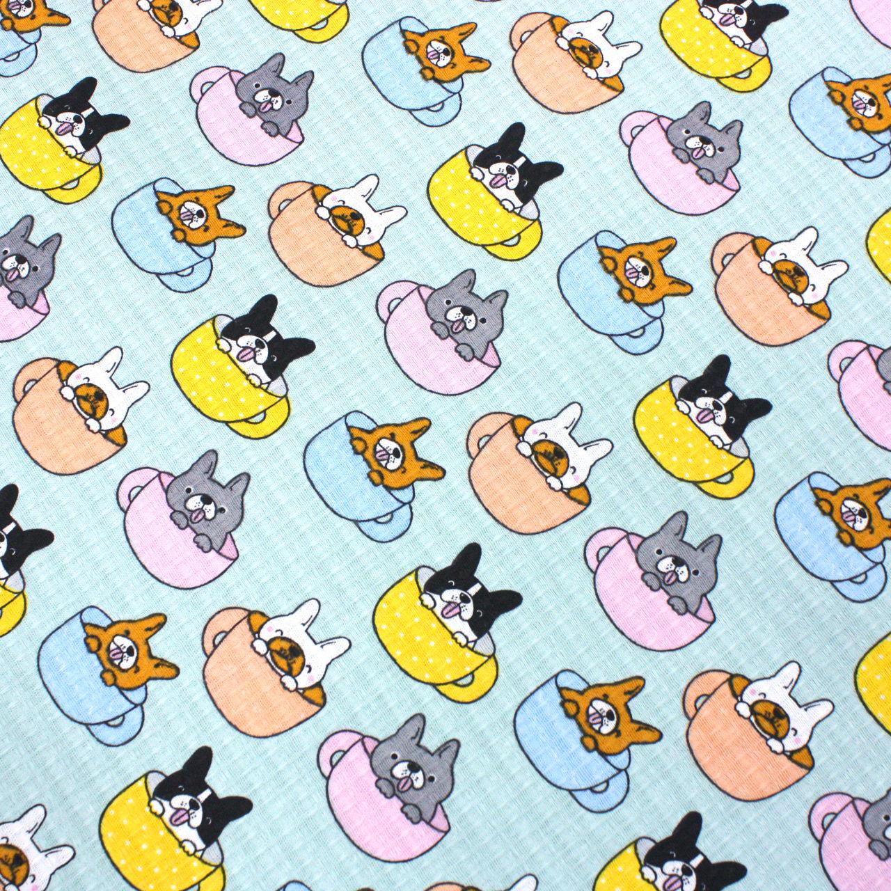 Кухонний рушник 0331 40х60 см Блакитний (160930) - фото 2 Кухонний рушник 0331 40х60 см Блакитний (160930) - фото 2