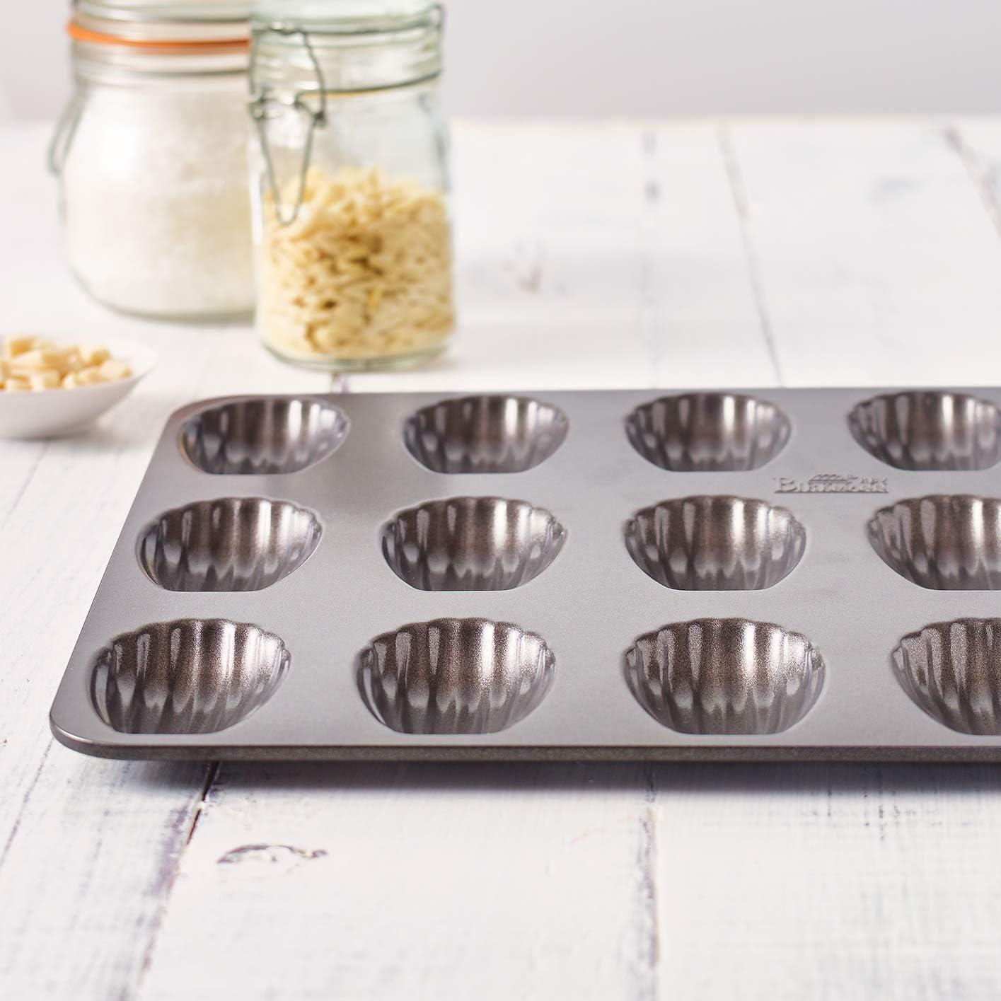 Форма для випікання печива Мадлен Easy Baking RBV Birkmann 45x28x1,5 см (881525) - фото 2 Форма для випікання печива Мадлен Easy Baking RBV Birkmann 45x28x1,5 см (881525) - фото 2