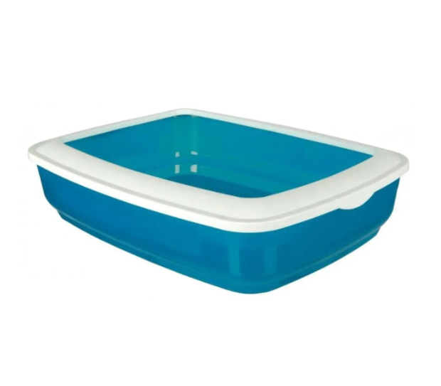 Туалет для котов TRIXIE TX-40394 Brisko 38x11x50 см Полупрозрачный/Голубой (00000007662)