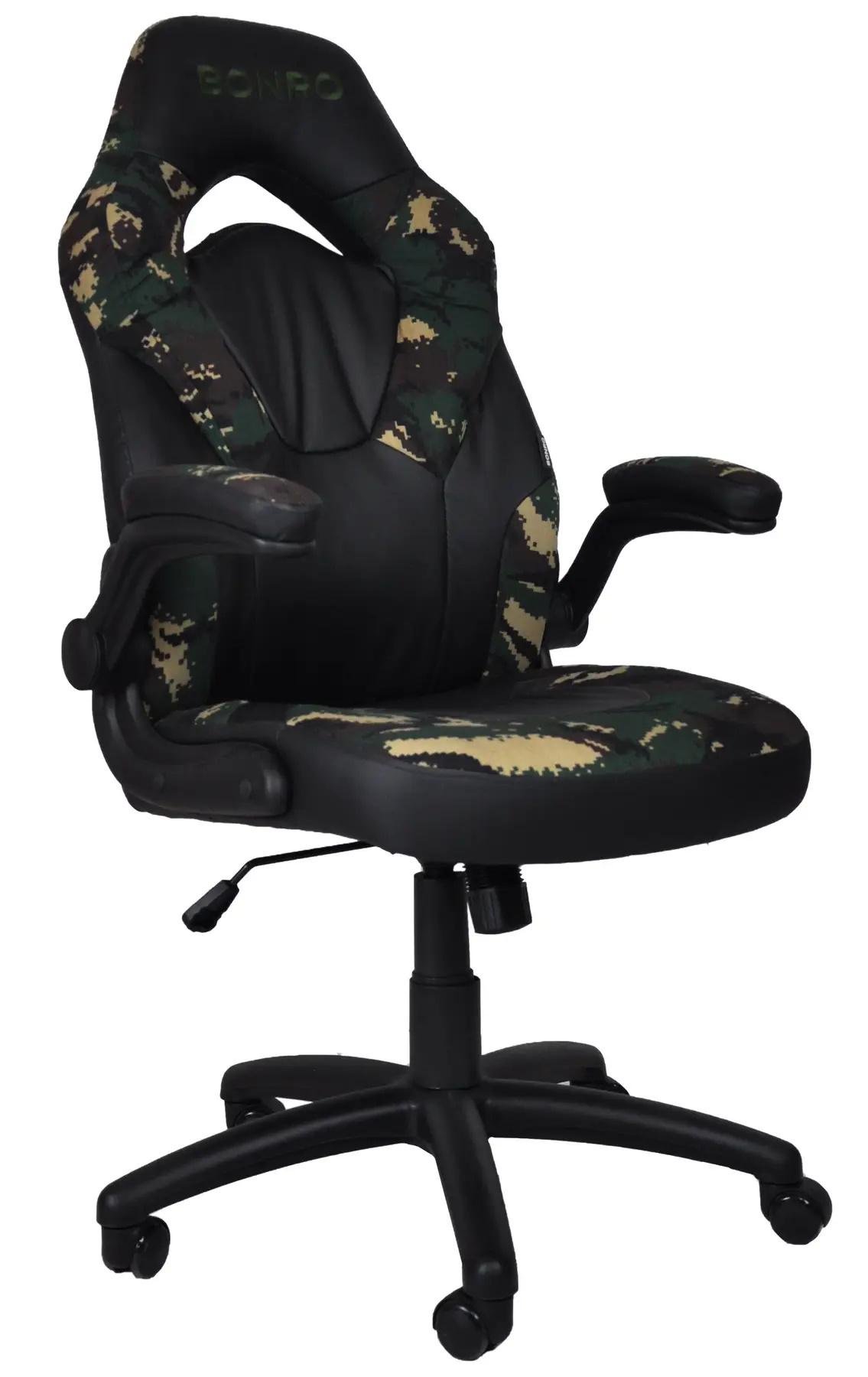 Кресло геймерское Bonro B-office 2 Камуфляж (40800026mili)