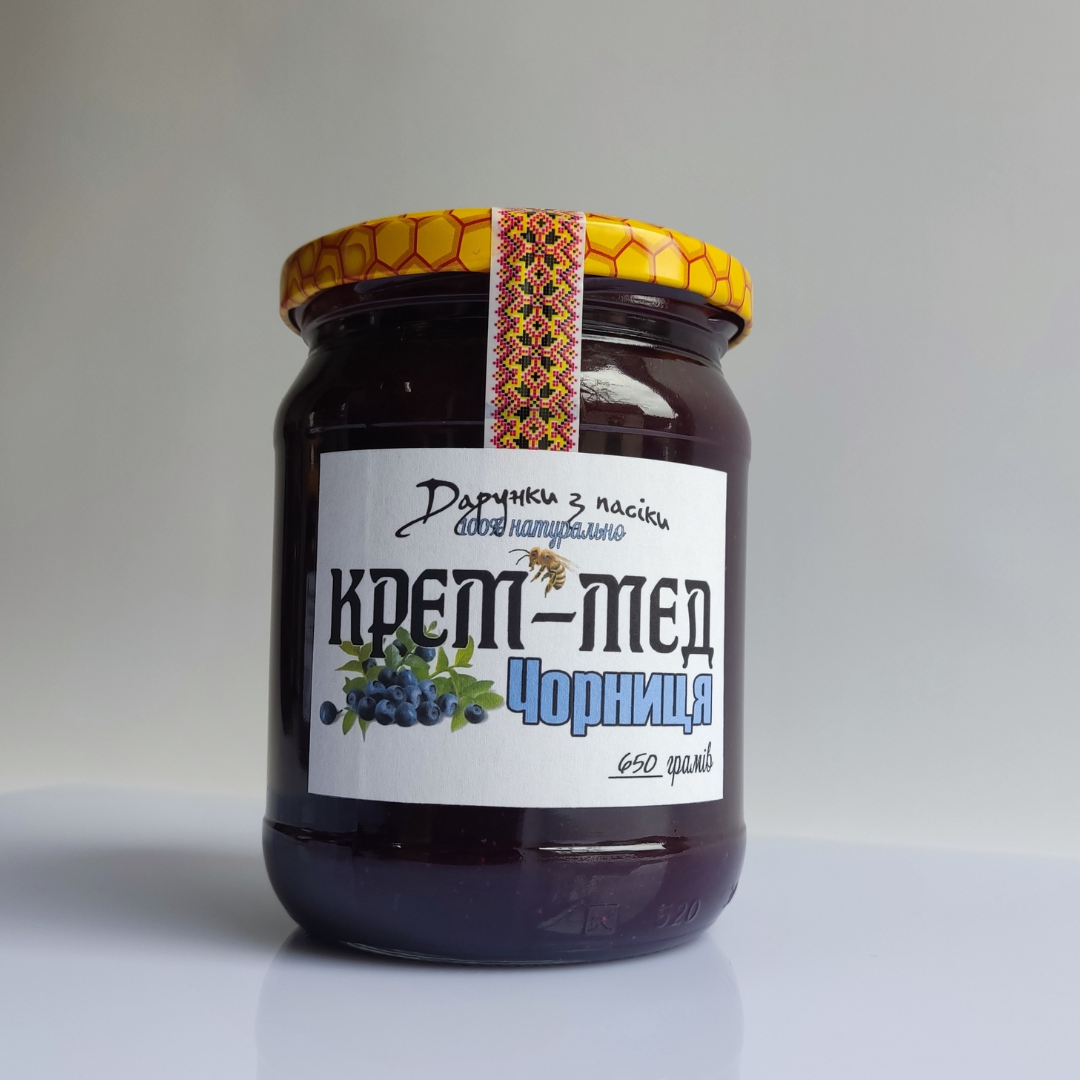 Крем-мед Черника 650 г (1706400787)