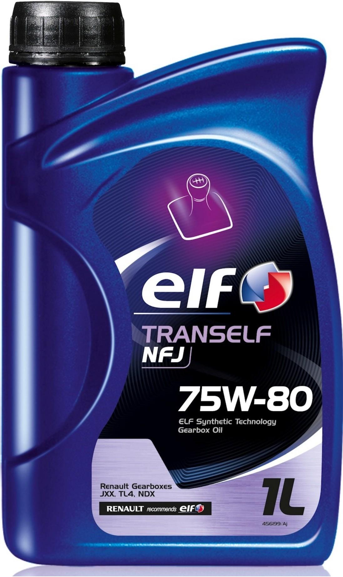 Трансмиссионное масло Elf Tranself NFJ 75W-80 1 л - фото 1