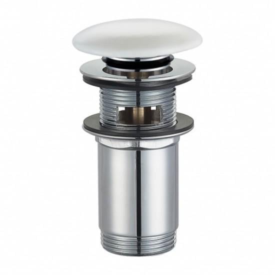 Клапан донный Omnires для раковины 1 1/4" Хром (KRMS-A706BP)