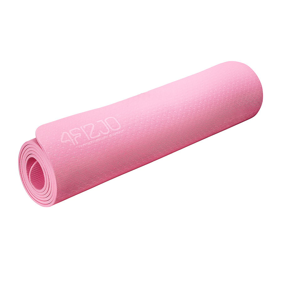 Килимок для йоги та фітнесу 4fizjo TPE 6 мм 4FJ0152 Pink