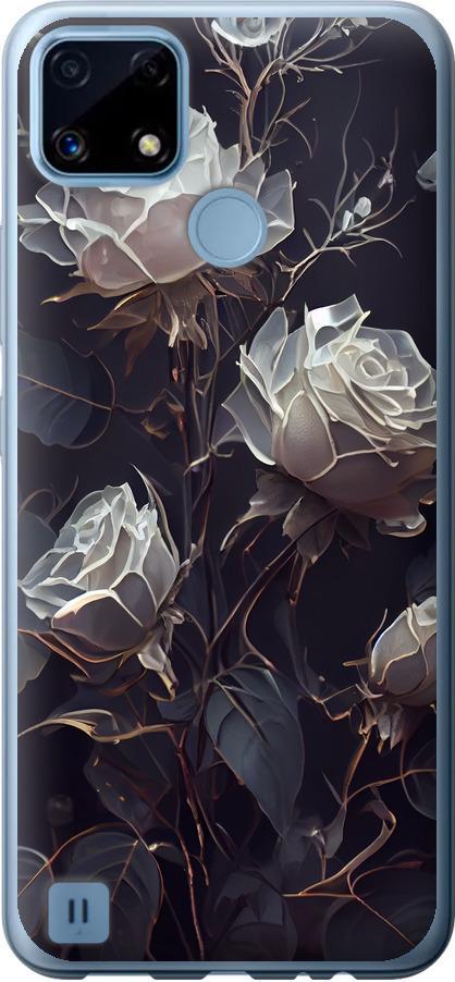 Чехол на Realme C21 Розы 2 (5550u-2321-42517)