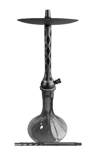 Кальян Hookah Premium К-19 на 1 персону Чорний (1886421576)