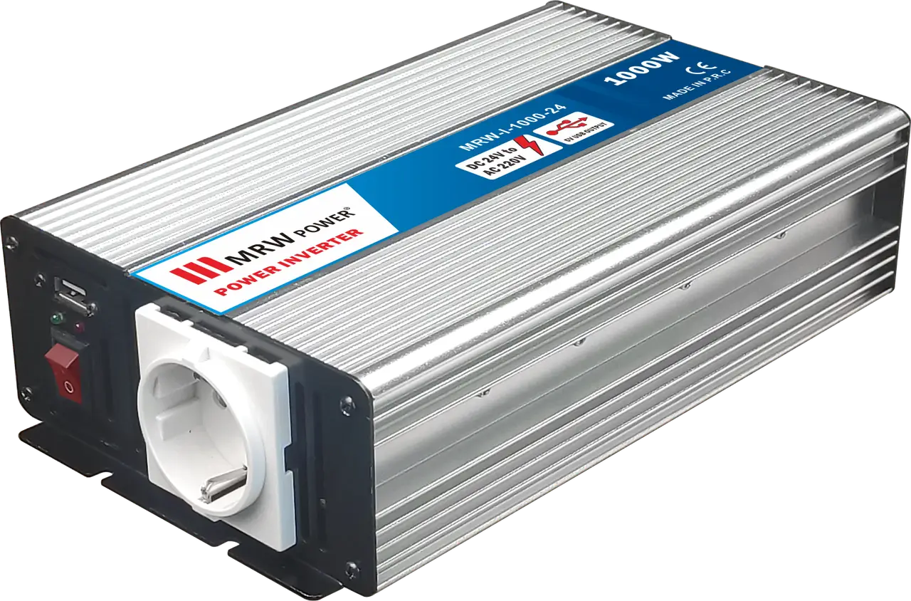 Преобразователь напряжения MRW-I-I-1000 12-220 W 1000 Вт Преобразователь напряжения MRW-I-I-1000 12-220 W 1000 Вт