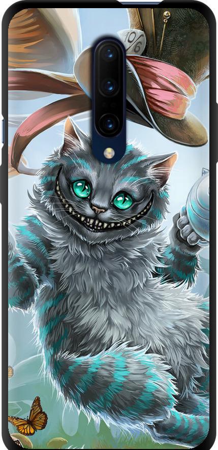 Чехол на OnePlus 7 Pro Чеширский кот 2 (3993b-1696-42517)
