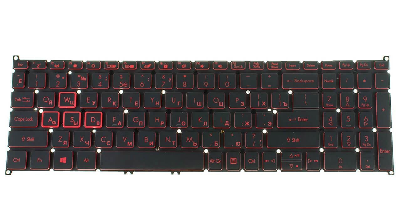 Клавіатура для ноутбука Acer Aspire SP515-51GN з підсвічуванням клавіш (NK.I1513.08Y)
