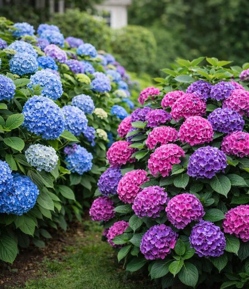 Растение уличное Гортензия крупнолистная С2 л (29674580)