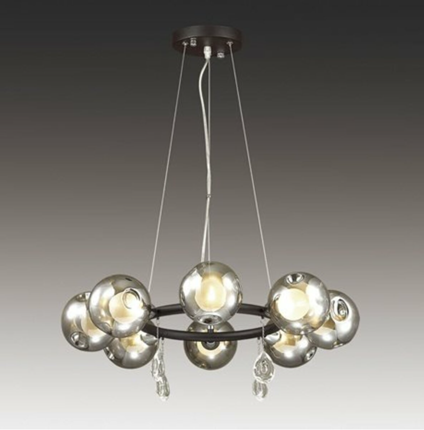 Люстра в стиле лофт H288-8 на 8 плафонов