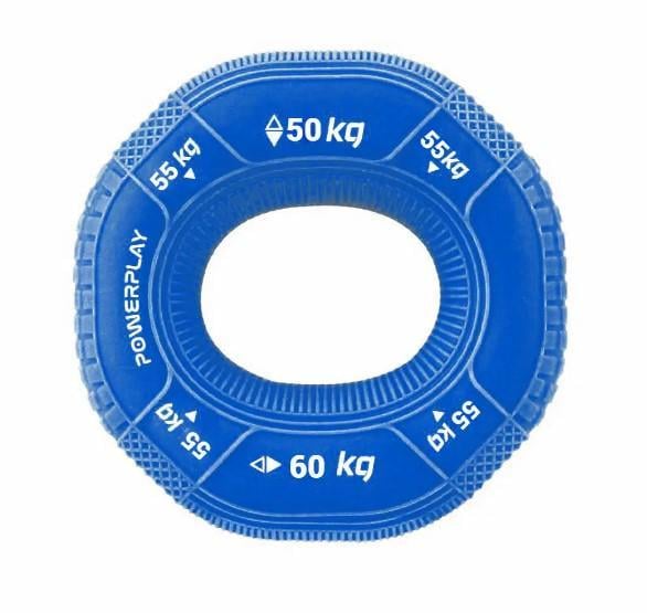 Еспандер кистьовий силіконовий PowerPlay PP-4331 Hand Grip Hard 50-55-60 кг Темно-синій (PP_4331_Navy_(50-55-60)) Еспандер кистьовий силіконовий PowerPlay PP-4331 Hand Grip Hard 50-55-60 кг Темно-синій (PP_4331_Navy_(50-55-60))