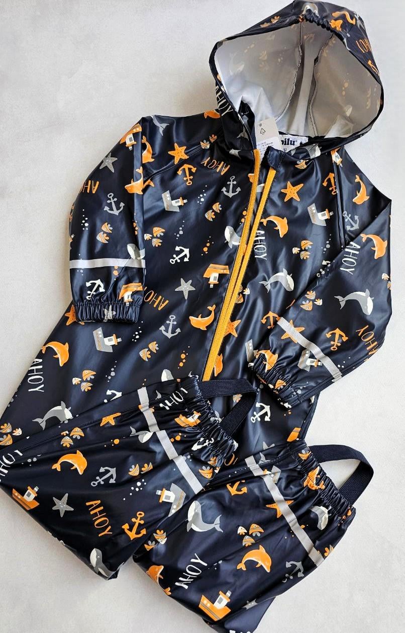 Дождевик-комбинезон детский Lupilu 98-104 см (089204)