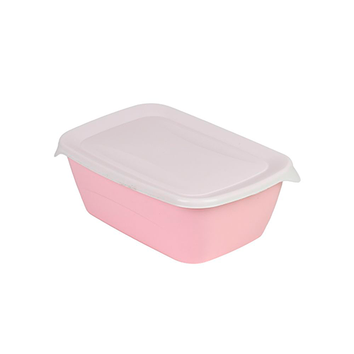 Контейнер харчовий Stenson Лайт 1,5 л 22,5x15x8 см Pink (PB-093)