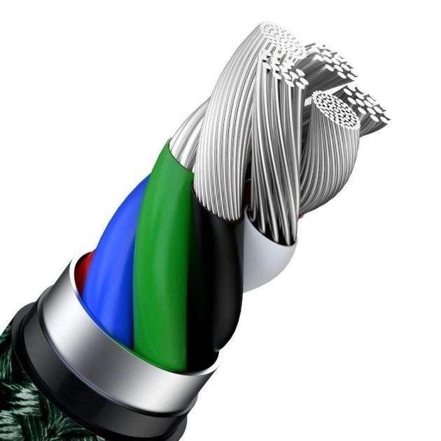 Кабель Baseus Cafule Series Metal Data Kable Type-C to Lightning PD 20W 2 м (563254) - фото 7