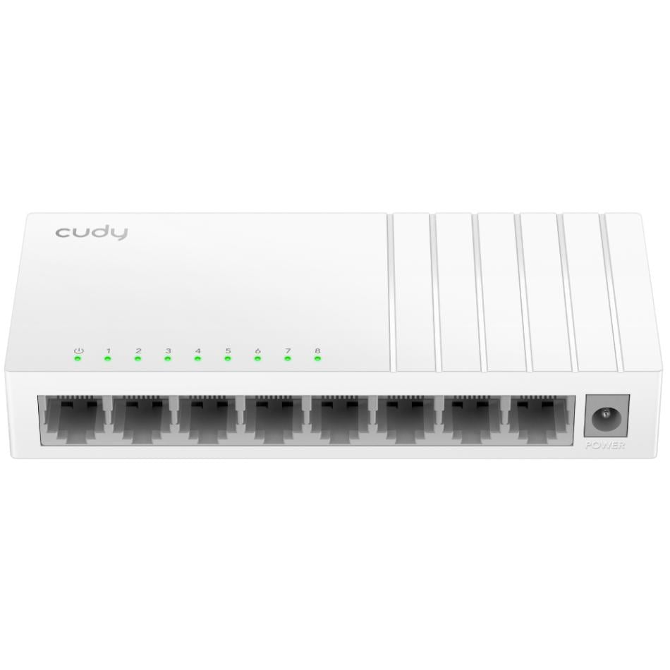 Коммутатор Cudy FS108D 8 портовый Desktop Switch White (FS108D_EU_V3.0)