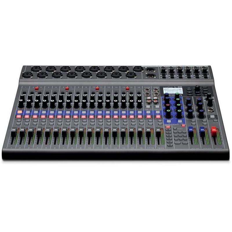 Цифровой микшерный пульт Zoom LiveTrak L-20 - фото 2