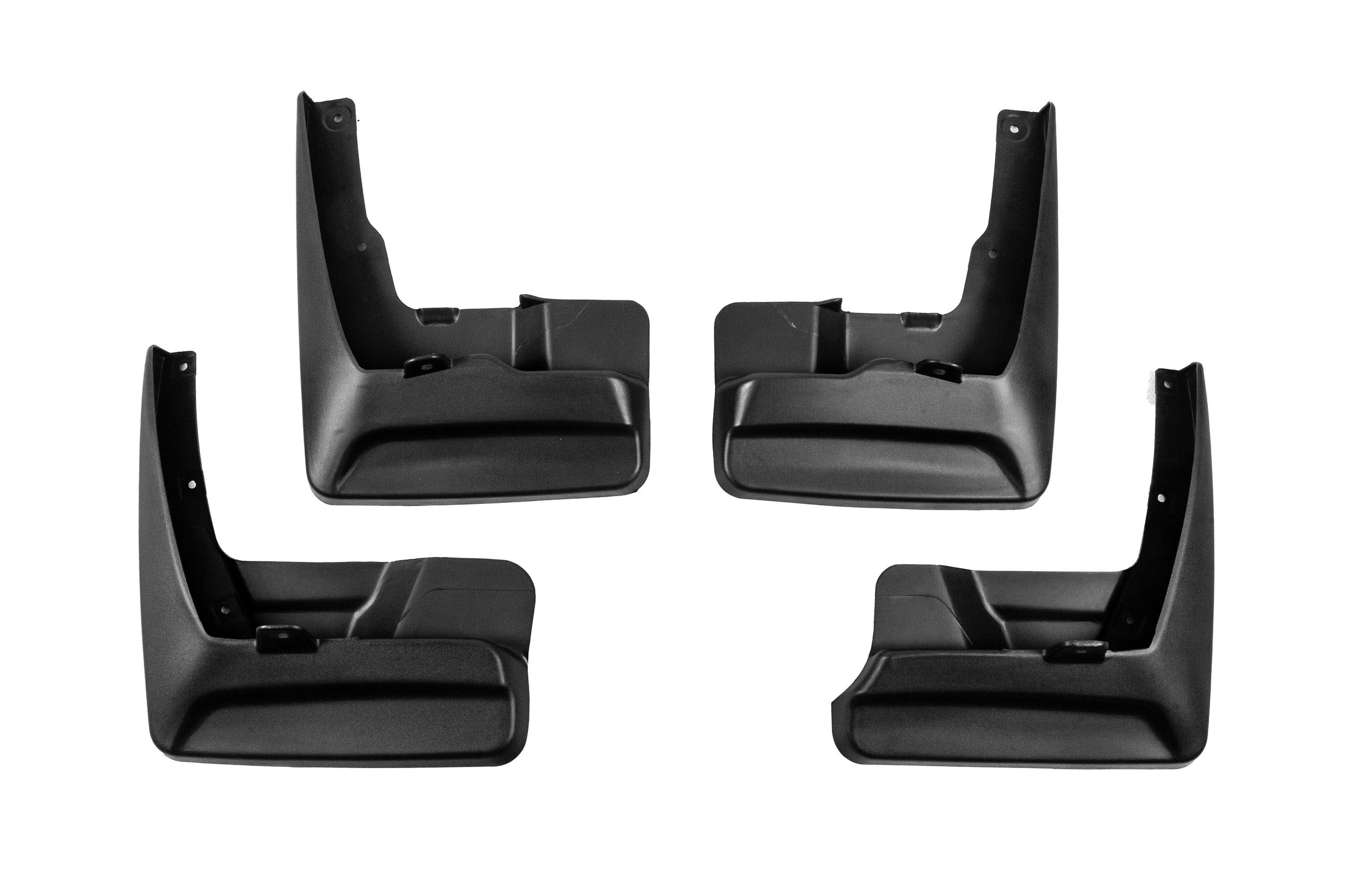 Брызговики Dongmart Premium 4 шт. для Toyota Sienna 2010-2020 гг. Черный (175604)