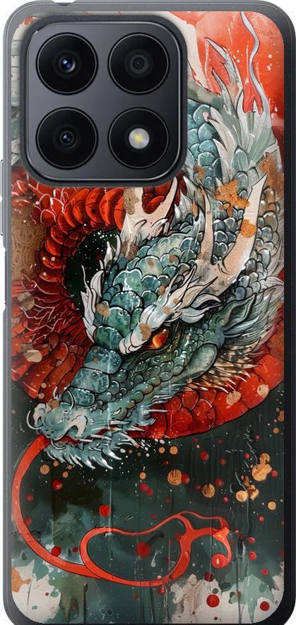Чехол на Huawei Honor X8a Стихия огня (6101u-2963-42517) Чехол на Huawei Honor X8a Стихия огня (6101u-2963-42517)