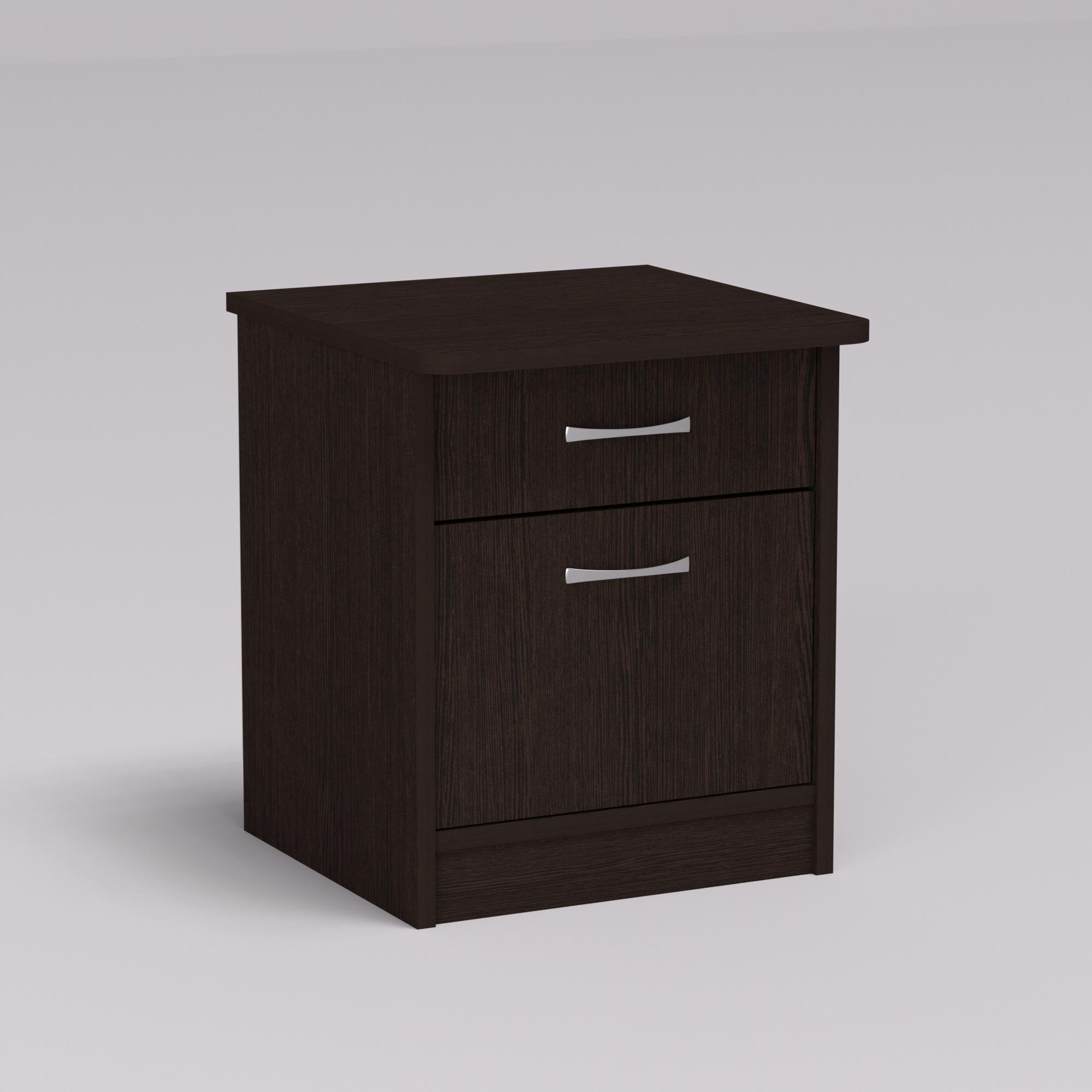 Тумба прикроватная Диана 400х400х470 мм Венге Магия (12895) Тумба прикроватная Диана 400х400х470 мм Венге Магия (12895)