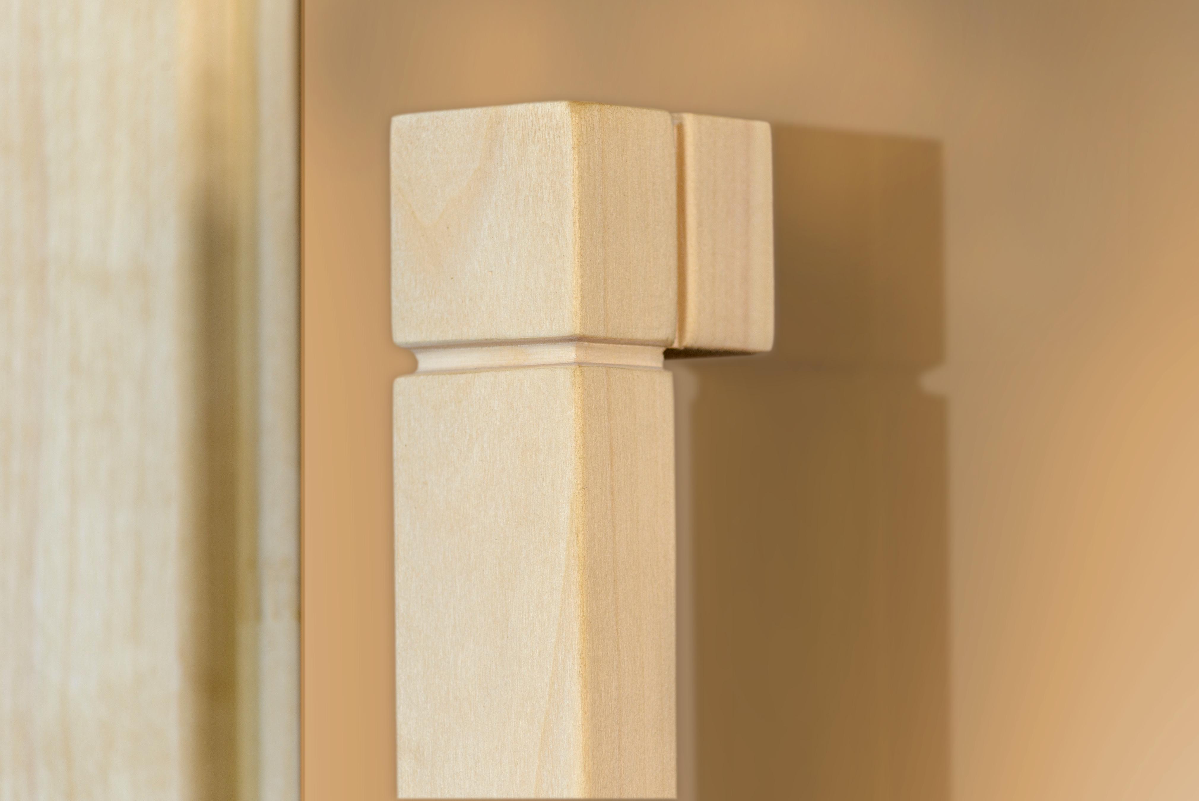 Дверь для сауны Parmaster Professional стекло 6 мм 2000x700 мм Бронзовый (650) - фото 4