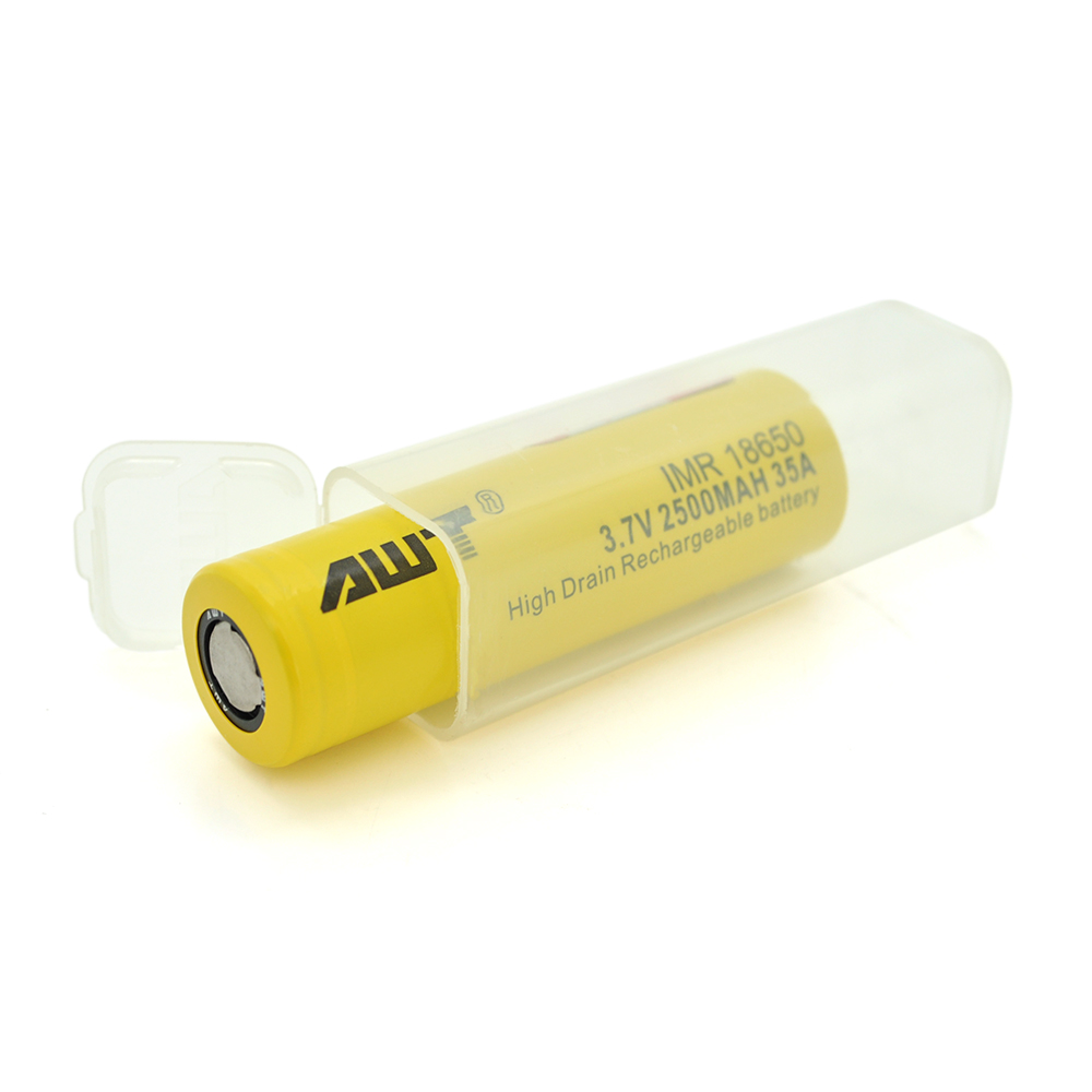 Аккумулятор AWT 18650 Li-Ion высокотоковый 2500 mAh 35А (26025735)