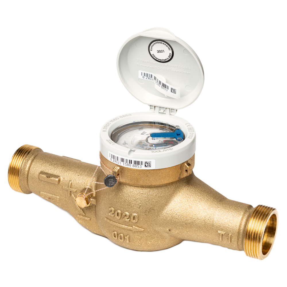 Счетчик холодной воды Zenner MNK-N Ду 32 мокроходный Счетчик холодной воды Zenner MNK-N Ду 32 мокроходный