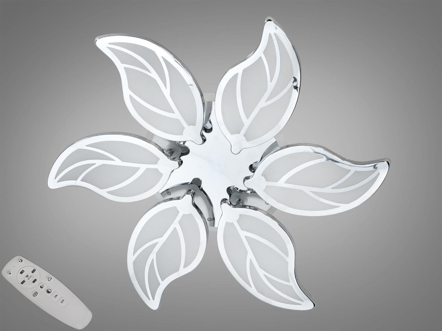 Люстра LED потолочная Diasha 8028/6HR 3col dim 105W Золотой