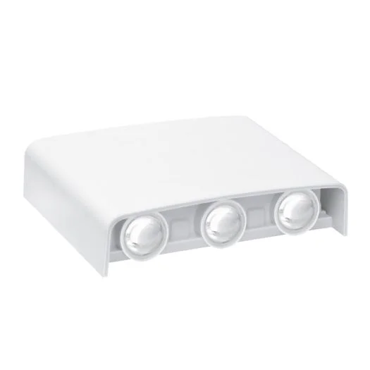 Светильник светодиодный MAXUS MWL 6W 3CCT IP65 WT Square Белый (1-MWL-6W-WHS)