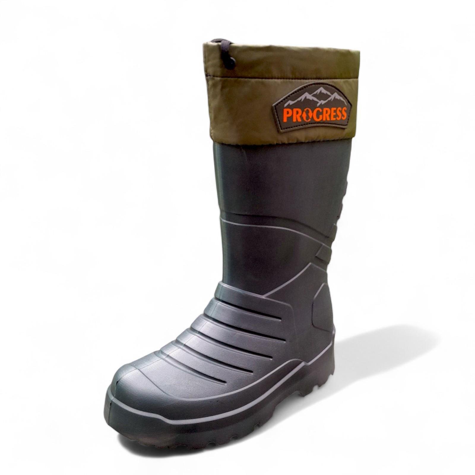 Сапоги мужские Progress ЭВА с утеплением р. 44 29 см. Хаки (2797536765) - фото 2 Сапоги мужские Progress ЭВА с утеплением р. 44 29 см. Хаки (2797536765) - фото 2