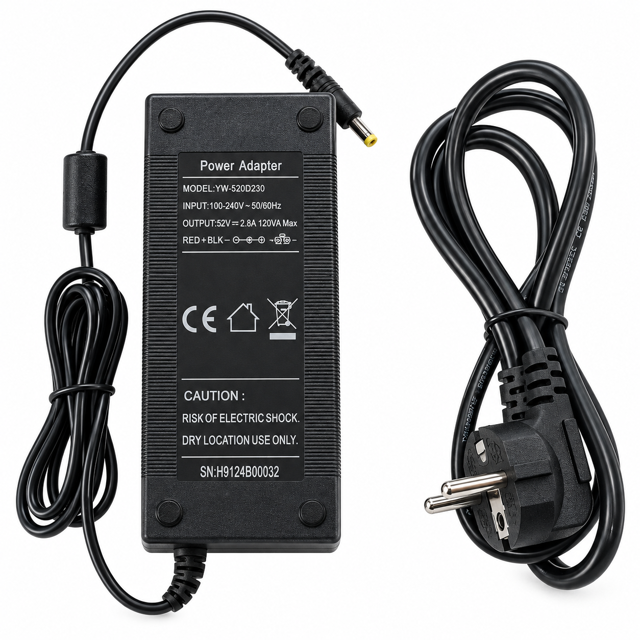 Блок питания Ewind EW-DP120W-52 52V 2,3А 120 Вт Black (38124957)