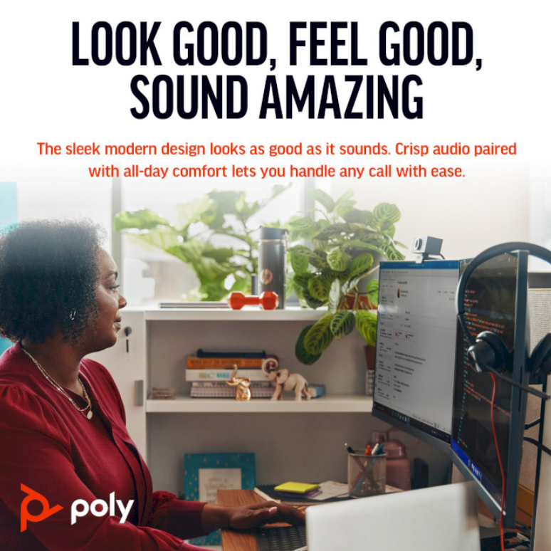 Навушники Poly BlackWire C3320 M USB-C/USB-C/A Adapter HS Stereo з мікрофоном Black (8X220AA) - фото 3 Навушники Poly BlackWire C3320 M USB-C/USB-C/A Adapter HS Stereo з мікрофоном Black (8X220AA) - фото 3