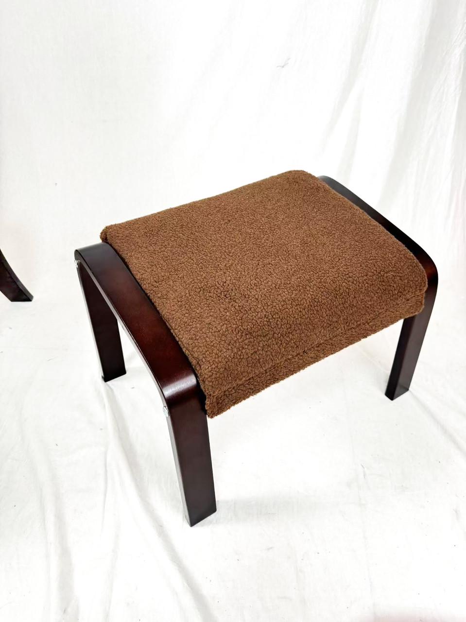 Крісло для відпочинку AVKO ARC012 з підніжкою Walnut Latte - фото 6 Крісло для відпочинку AVKO ARC012 з підніжкою Walnut Latte - фото 6