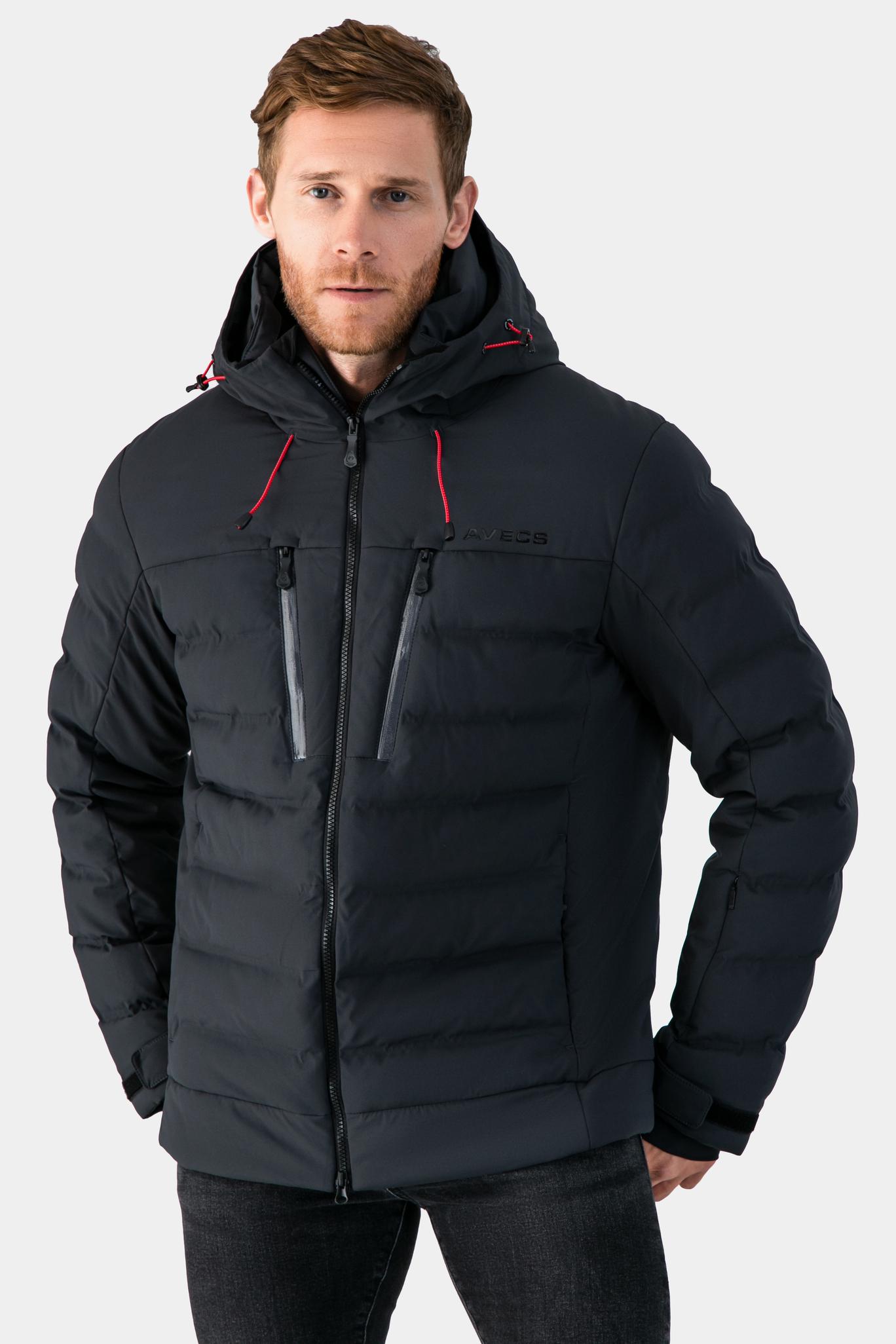 Куртка горнолыжная Avecs 70454/17 XL Темно-серый - фото 6 Куртка горнолыжная Avecs 70454/17 XL Темно-серый - фото 6