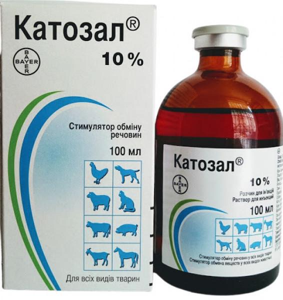 Стимулятор обміну речовин Bayer Catosal Катозал 10% 100 мл (1430658930)