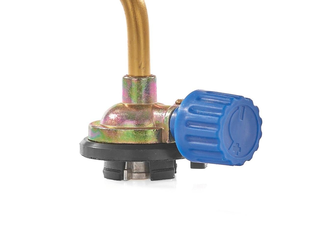 Газовая горелка на цанговом картидже GeKo с латунной насадкой 220 г (G20063) - фото 3