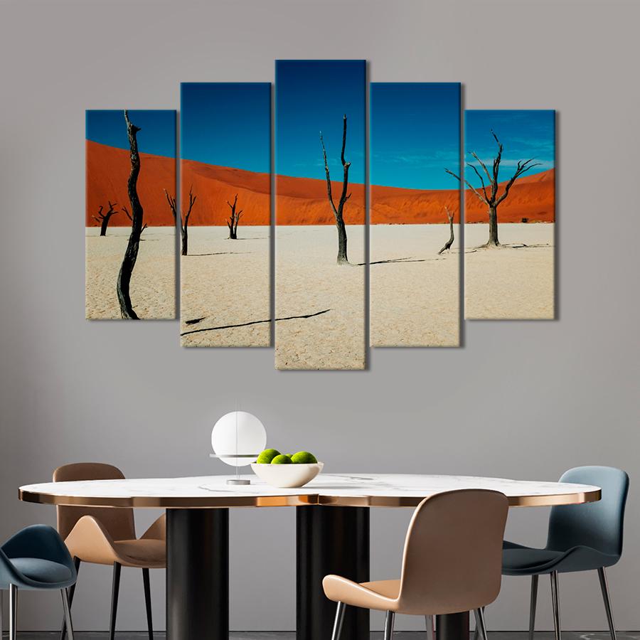 Картина природа Африканская пустыня Намиб 137x85 см (A1076-5)