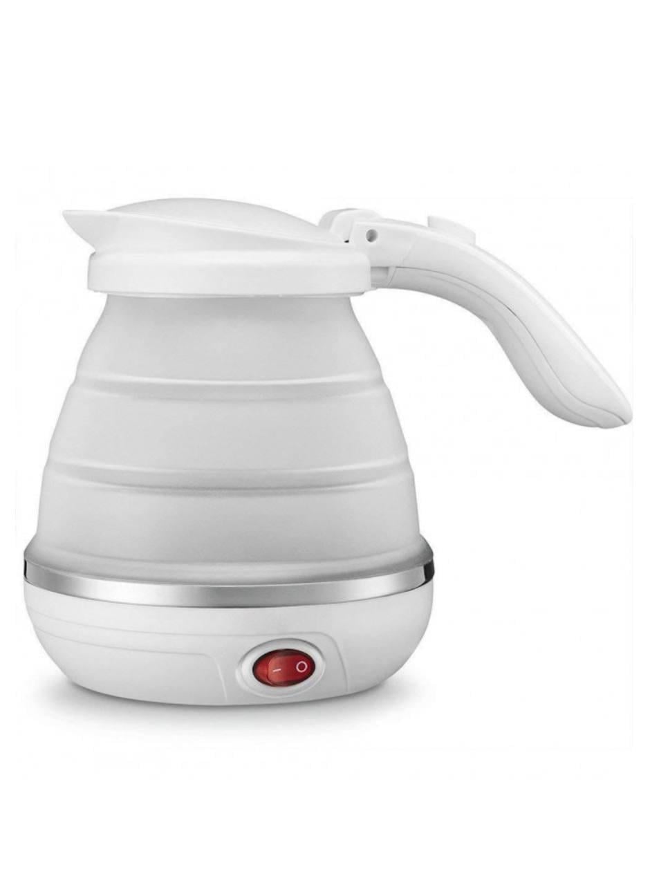 Электрочайник Silicone Kettle силиконовый складной 600 мл Белый (100282)