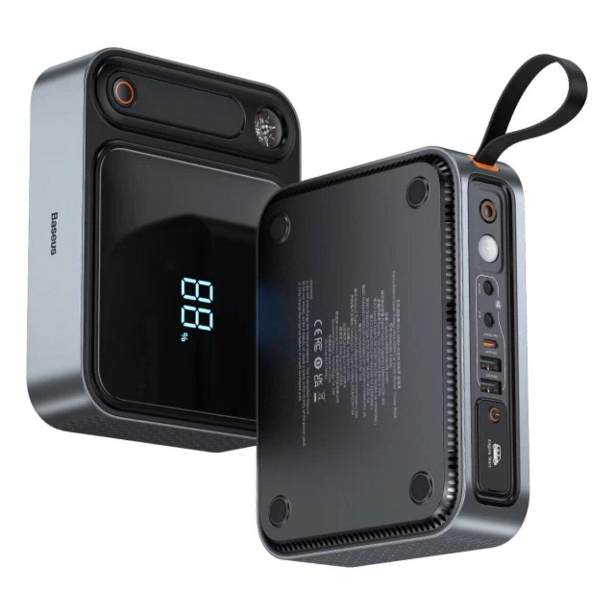 Пуско-зарядное устройство BASEUS Super Energy Ultra Jump Starter 3000A Cluster Black - фото 2 Пуско-зарядное устройство BASEUS Super Energy Ultra Jump Starter 3000A Cluster Black - фото 2